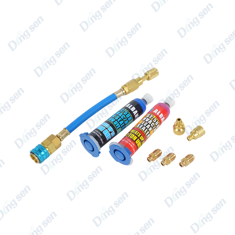 Système de remplissage de mastic pour climatisation automobile