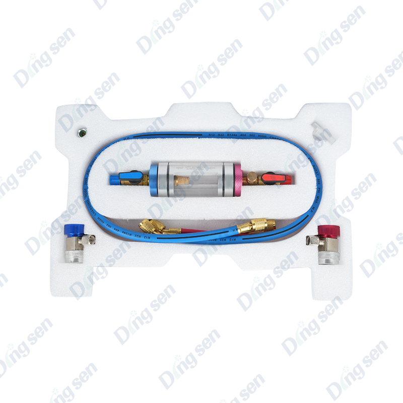 Purificateur d'huile fluorée pour climatisation automobile