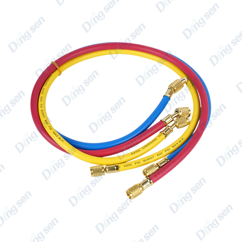 Tuyau de remplissage de fluor